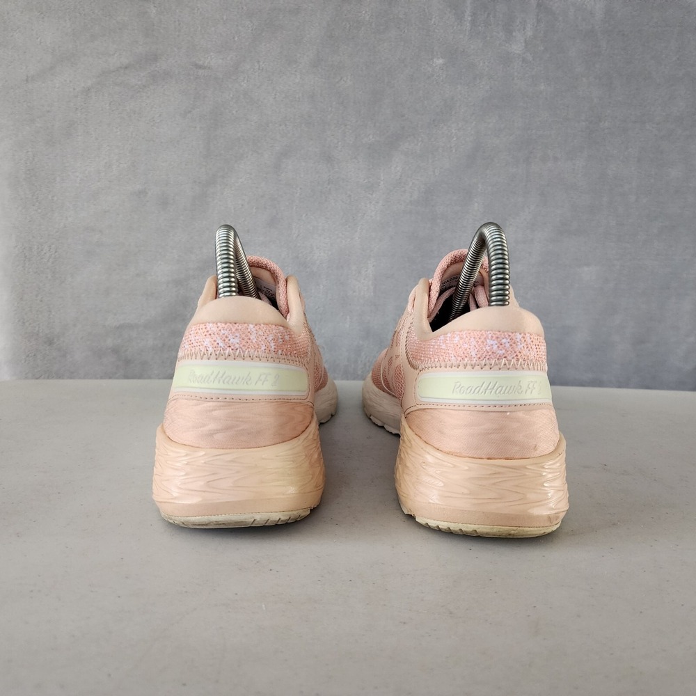 ASICS Shoes Womens 7 Sneakers Pink Low Top Roadhawk Fresh Foam Running Trainers - Picture 8 of 10